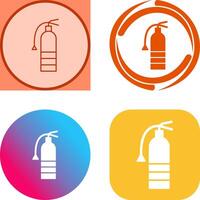 Unique Extinguisher Icon Design vector
