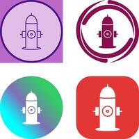 Unique Hydrant Icon Design vector