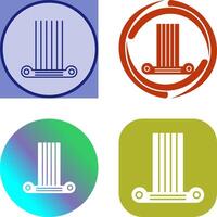 Column Icon Design vector