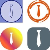 Tie Icon Design vector