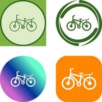 diseño de icono de bicicleta vector