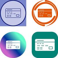 diseño de icono de tarjeta de débito vector