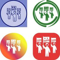 Campaign Icon Design vector