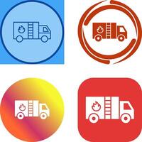 Fire Brigade Icon Design vector