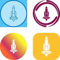Rocket Icon Design vector