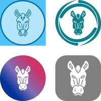 Horse Icon Design vector