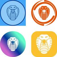 Snake Icon Design vector