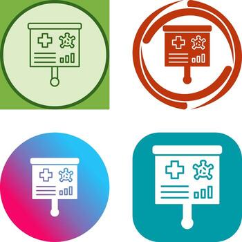Presentation Icon Design vector