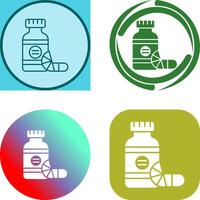 diseño de icono de vitaminas vector