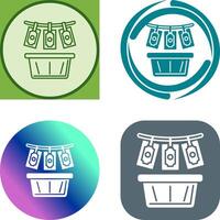 Money Loundering Icon Design vector