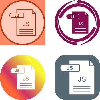 js icono diseño vector