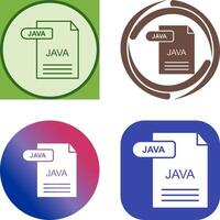 Java icono diseño vector