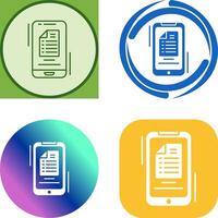 To Do List Icon Design vector