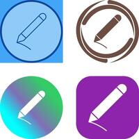 Pencil Icon Design vector