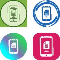 Note Icon Design vector