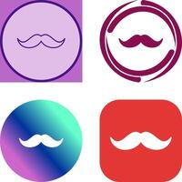 Moustache Icon Design vector
