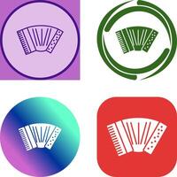 Accordion Icon Design vector