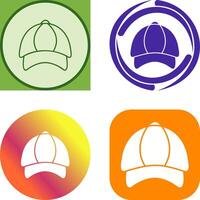 P Cap Icon Design vector