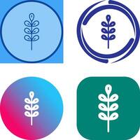 Barley Icon Design vector