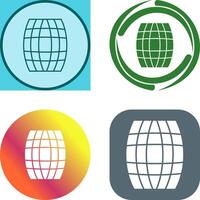 Barrel Icon Design vector