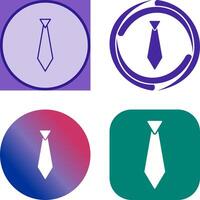 Tie Icon Design vector