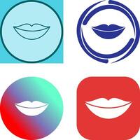 Lips Icon Design vector