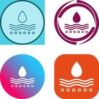 Moisture Icon Design vector