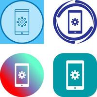 Network Settings Icon Design vector