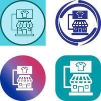 Store Icon Design vector