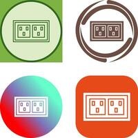 Socket Icon Design vector