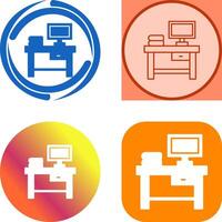 Table Icon Design vector