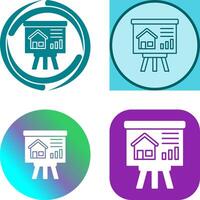 Presentation Icon Design vector