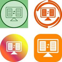 File Sharing Icon Design vector