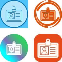 Identity Icon Design vector