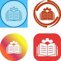 Open Book Icon Design vector