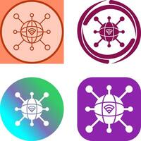 Internet Icon Design vector