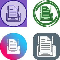 Test Icon Design vector