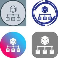 Distribution Icon Design vector