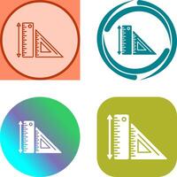 Rulers Icon Design vector