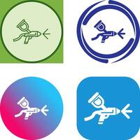 Airbrush Icon Design vector