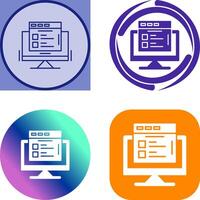 Search Product Icon Design vector