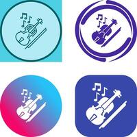 Violin Icon Design vector