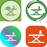 Iron Board Icon Design vector