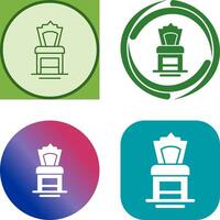 Chair Icon Design vector