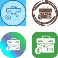 Suitcase Icon Design vector