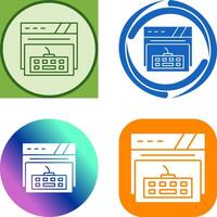 Keyboard Icon Design vector