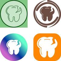 Tooth Icon Design vector