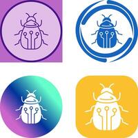 Bug Icon Design vector