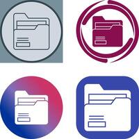 Folder Icon Design vector