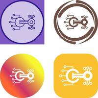 Encryption Icon Design vector